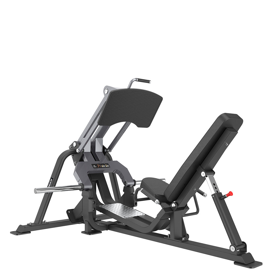 a black and grey exercise machine