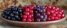 a bowl of berries