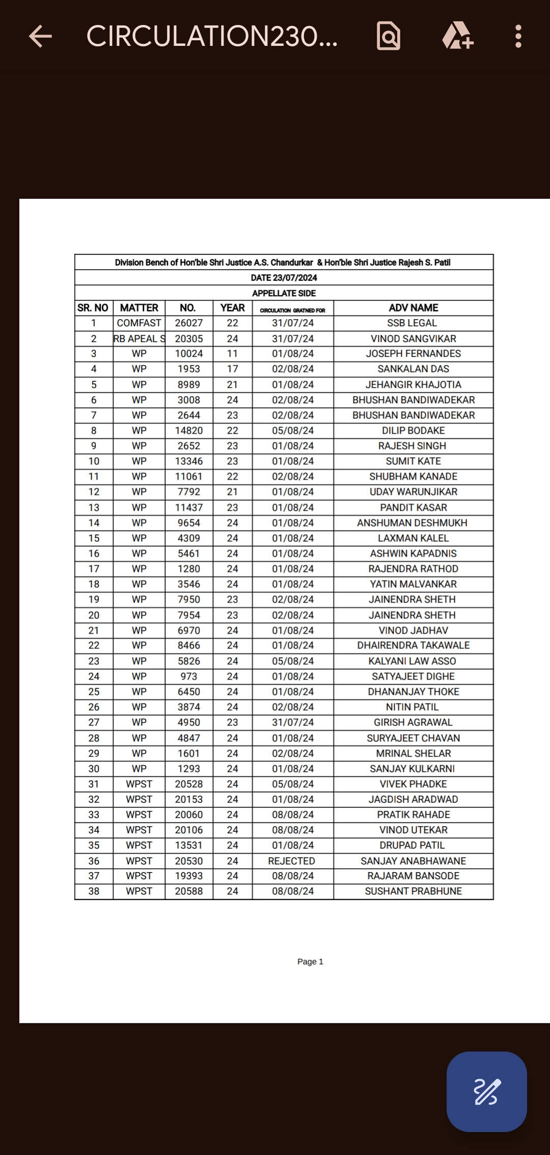 a table of numbers with black text