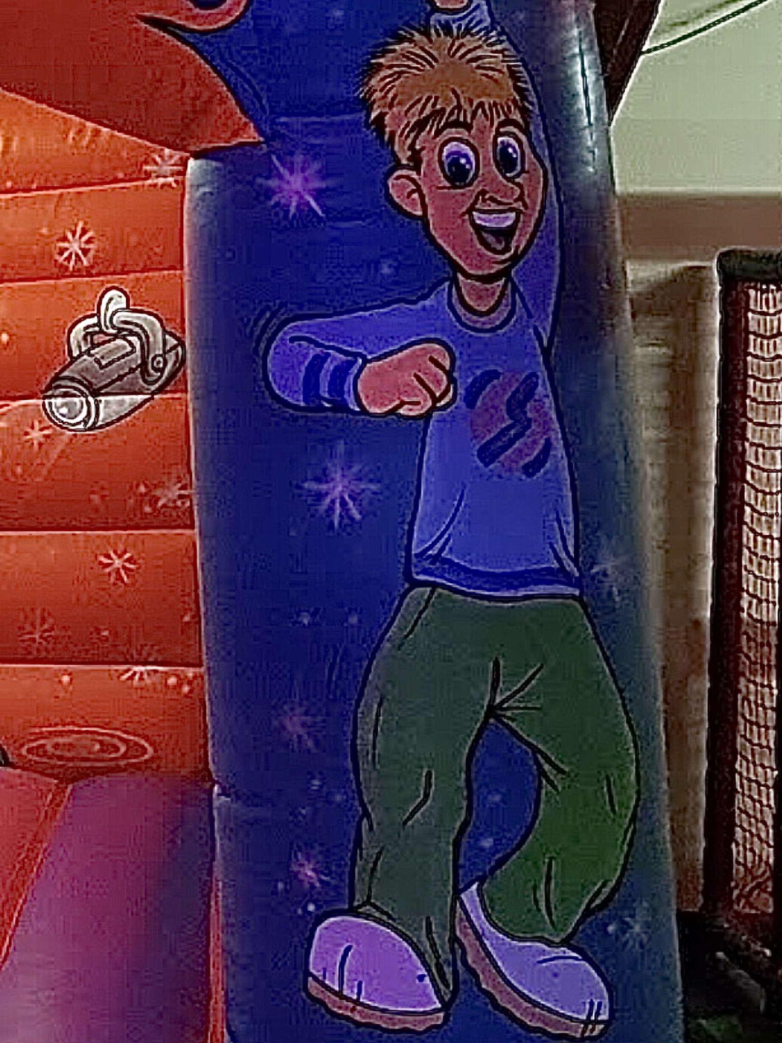 a large inflatable toy