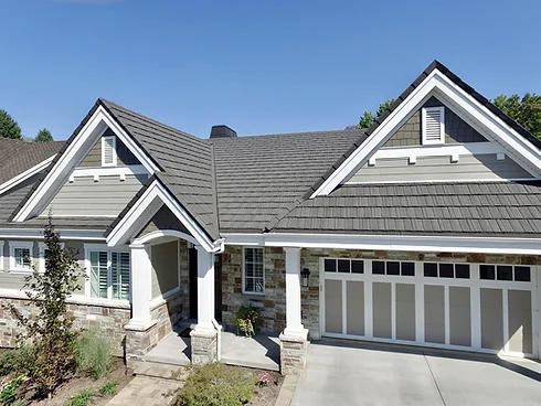 a house with a driveway and a garage