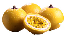 a group of yellow fruit