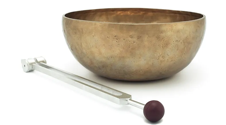 a bowl and a stick