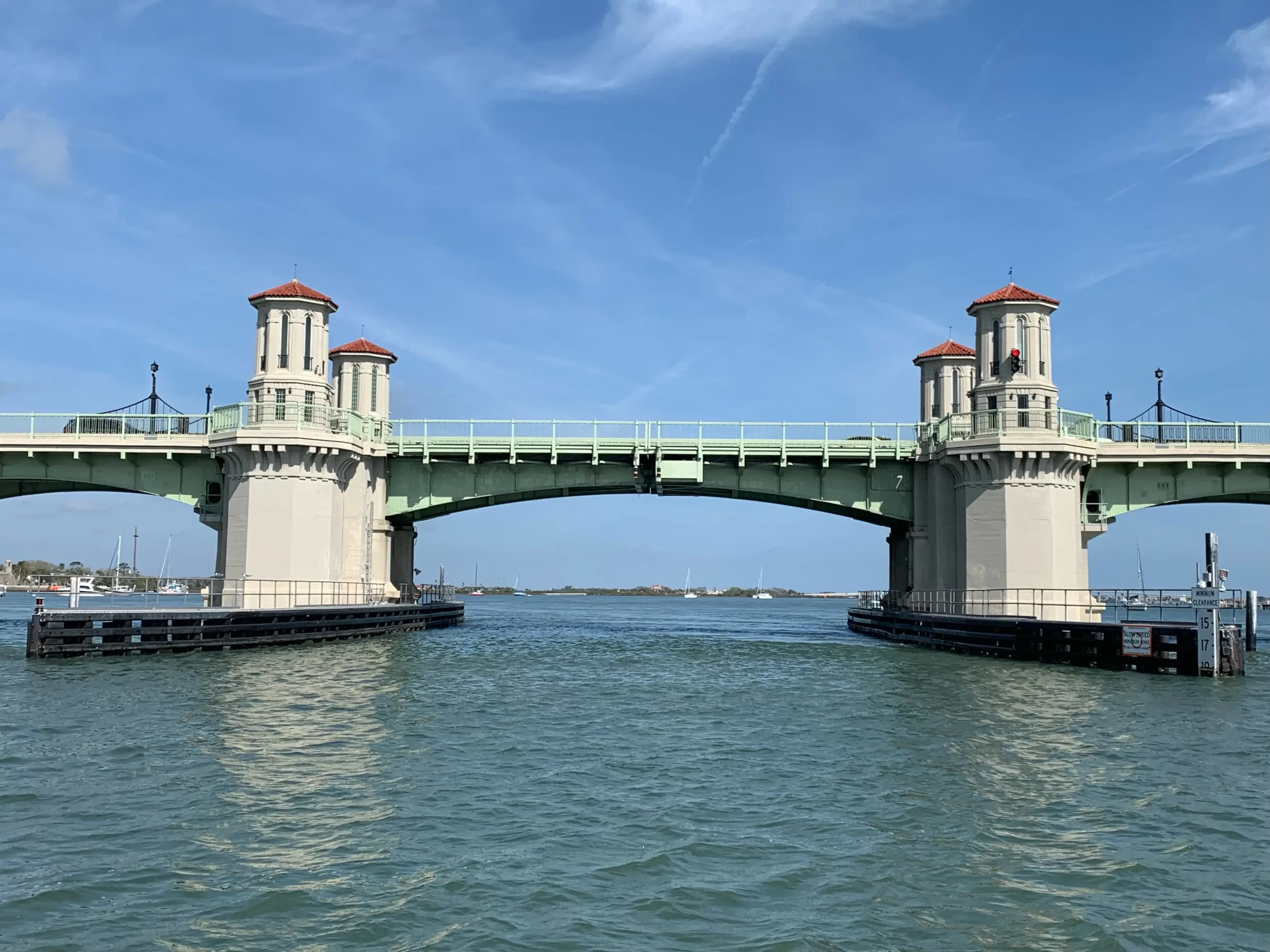 a bridge over water with a bridge over it