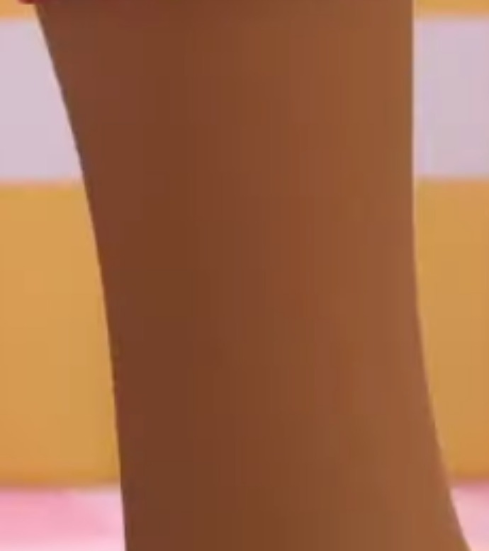 a close up of a leg
