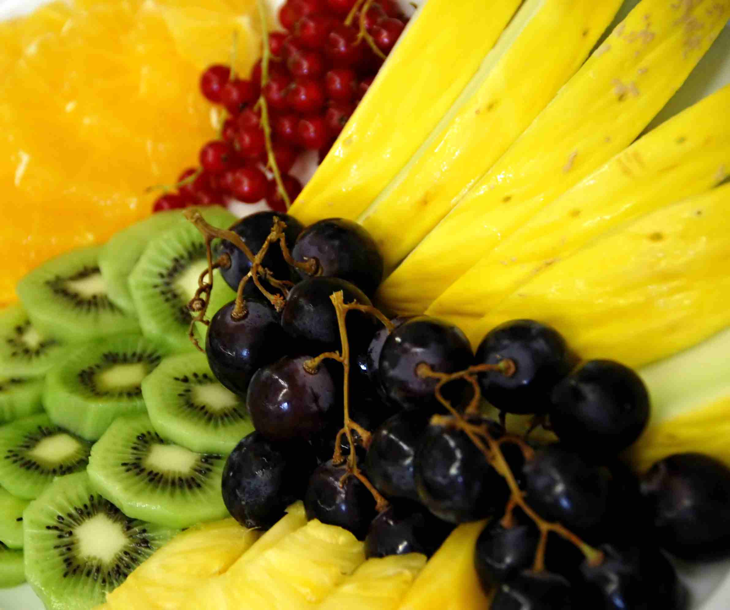 a close up of fruit