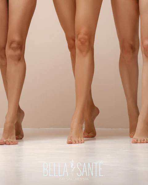 a group of women's legs