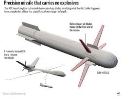 a missile with a few missiles