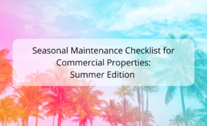 a checklist for commercial properties