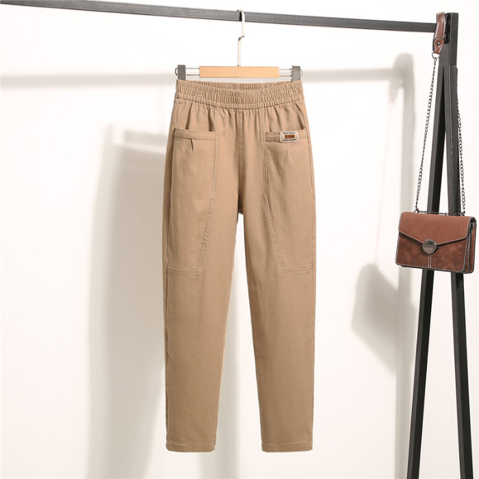 a pair of pants on a rack