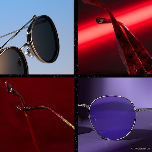a collage of different sunglasses