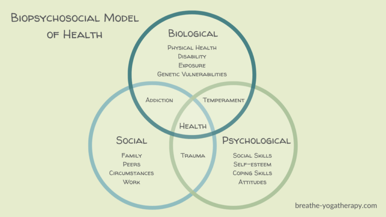 a diagram of health and psychological