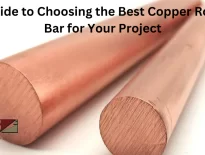 a close-up of copper rods