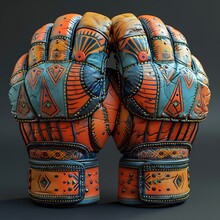 a pair of boxing gloves