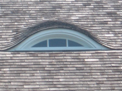 a window on a roof