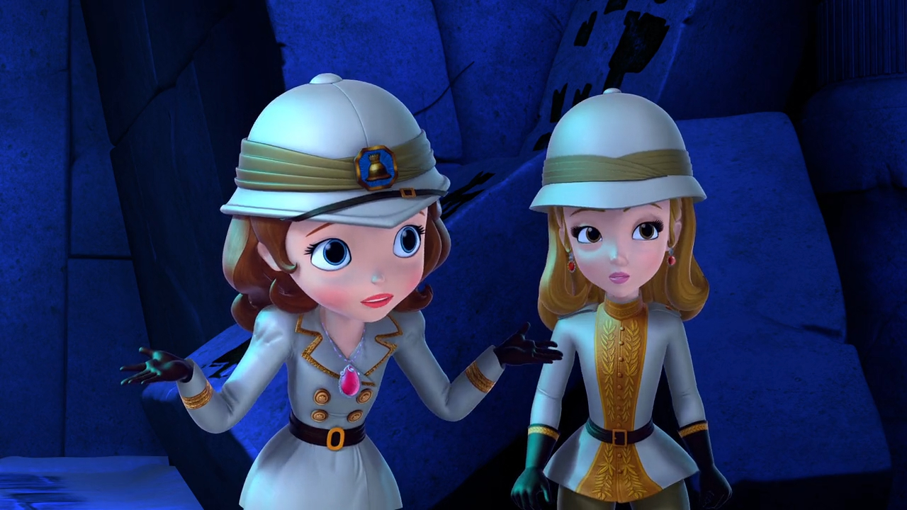 a couple of cartoon girls in white hats