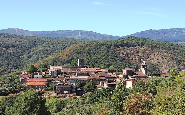 a town in the mountains