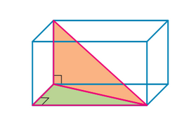 a drawing of a triangle
