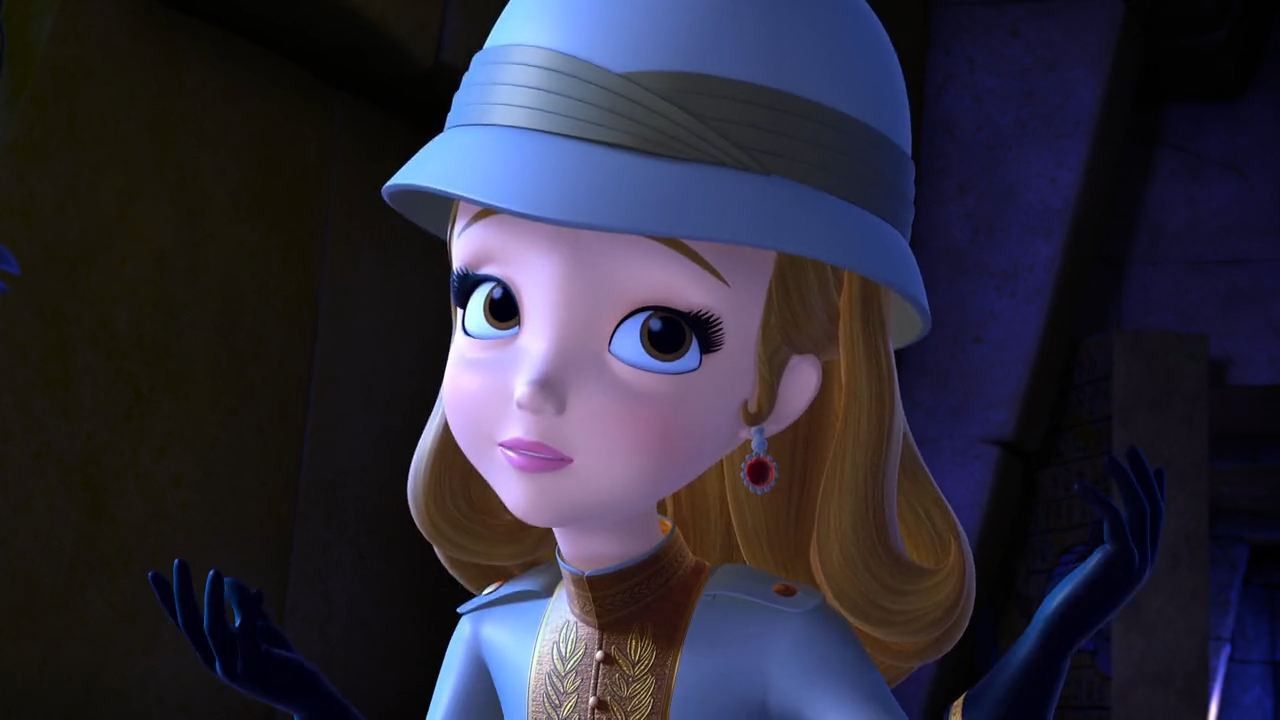 a cartoon of a girl wearing a hat