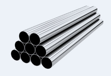 a stack of metal pipes