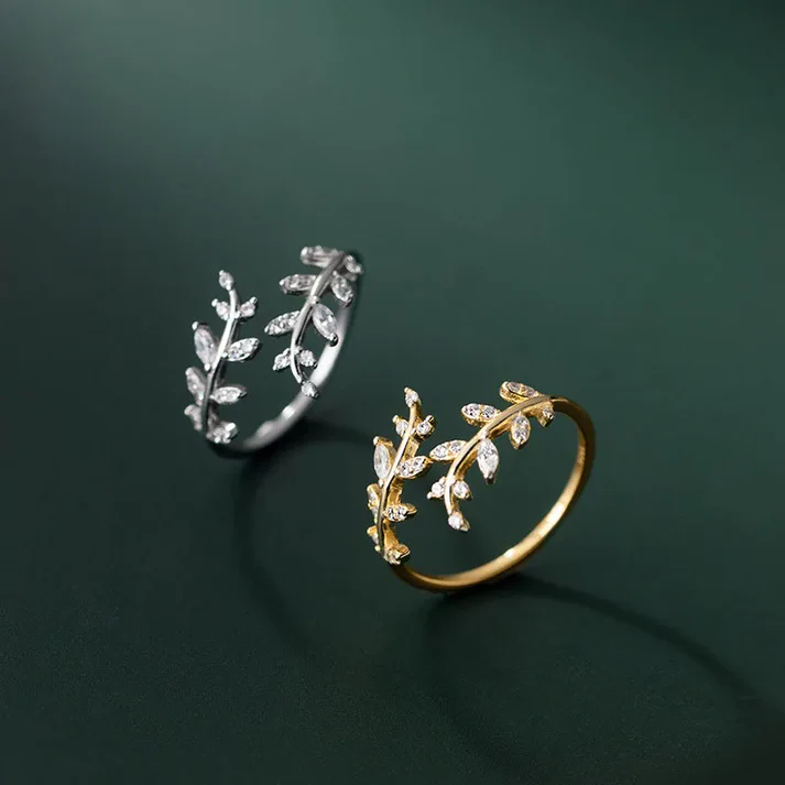 a pair of rings with diamonds
