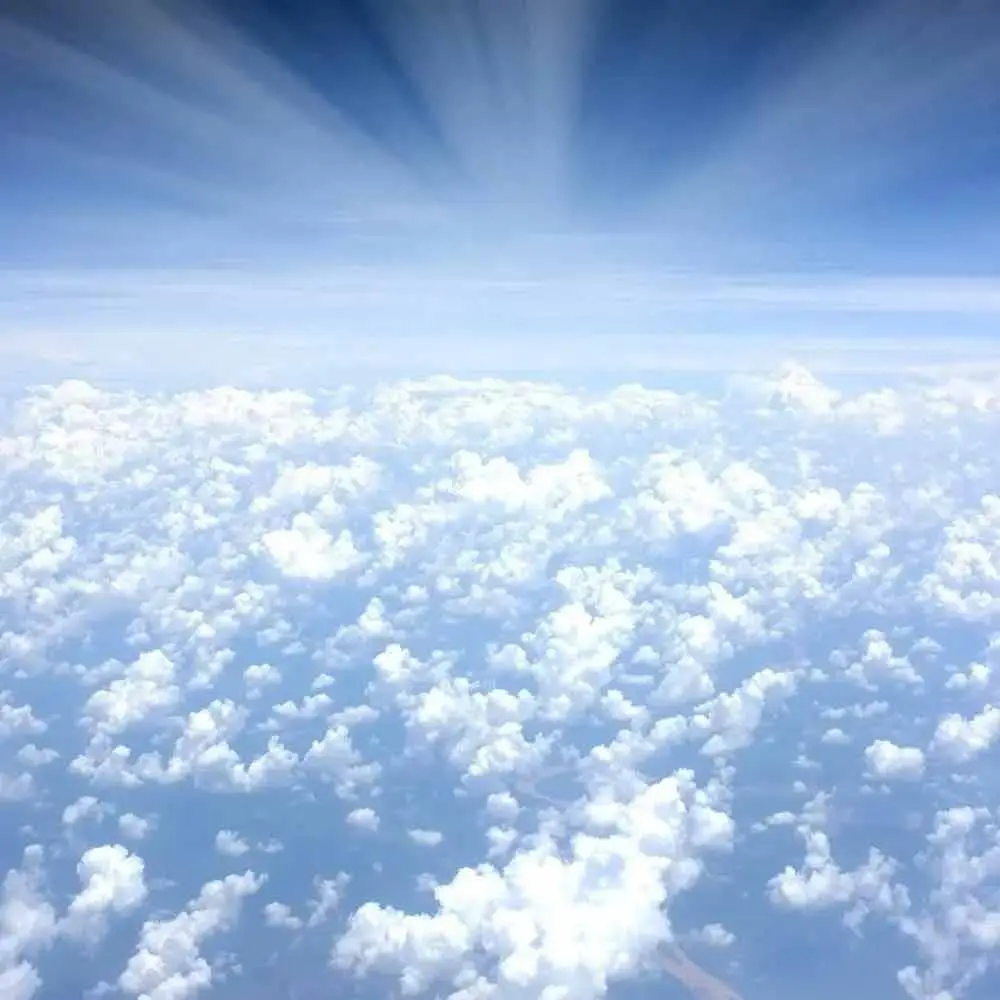 clouds and sky with clouds