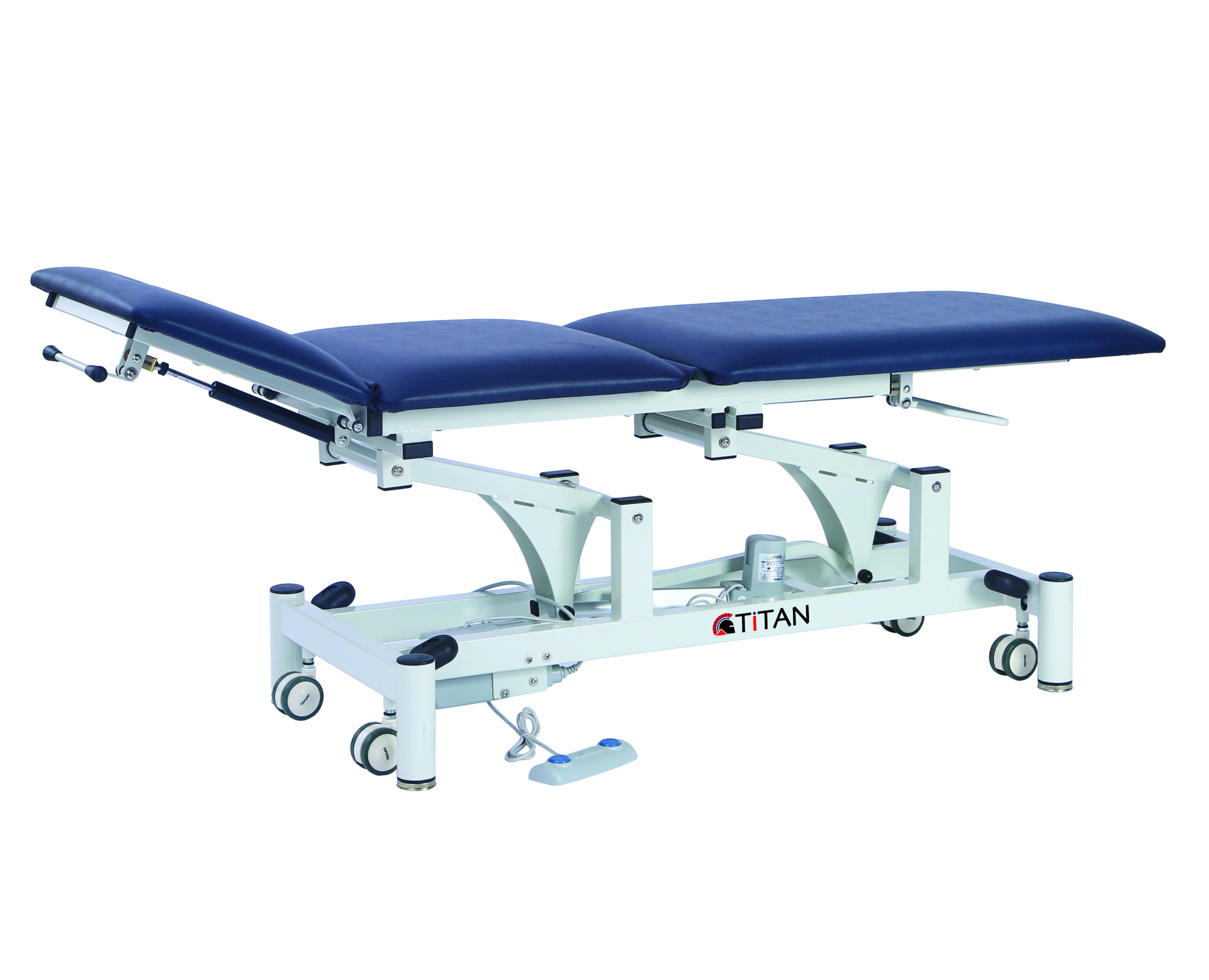 a medical bed on wheels