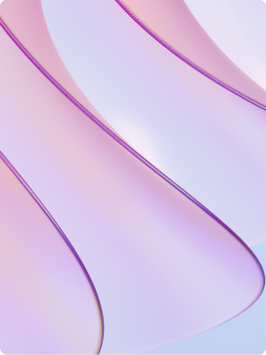 a close up of a pink and white wavy background