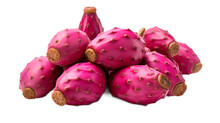 a pile of pink ly pears