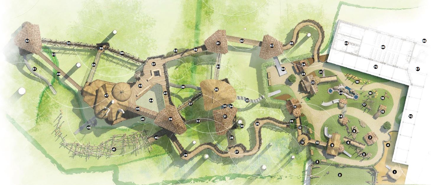 a map of a park