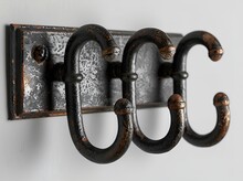 a metal hook with multiple hooks