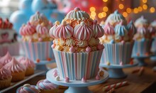 a cupcakes on a table