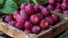 a box of strawberries