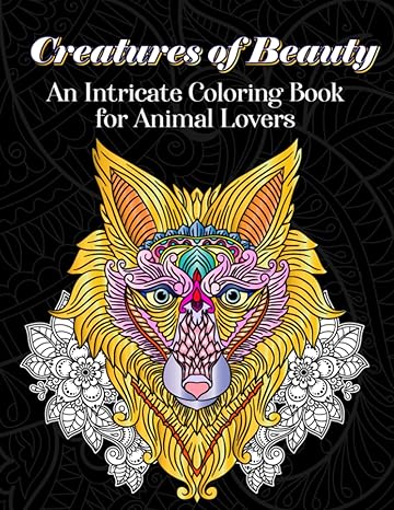 a book cover with a colorful fox head
