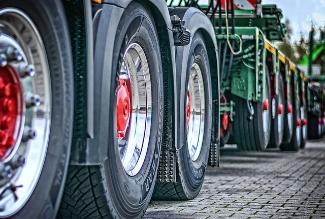 a close up of a truck