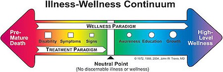 a diagram of a well-wellness approach