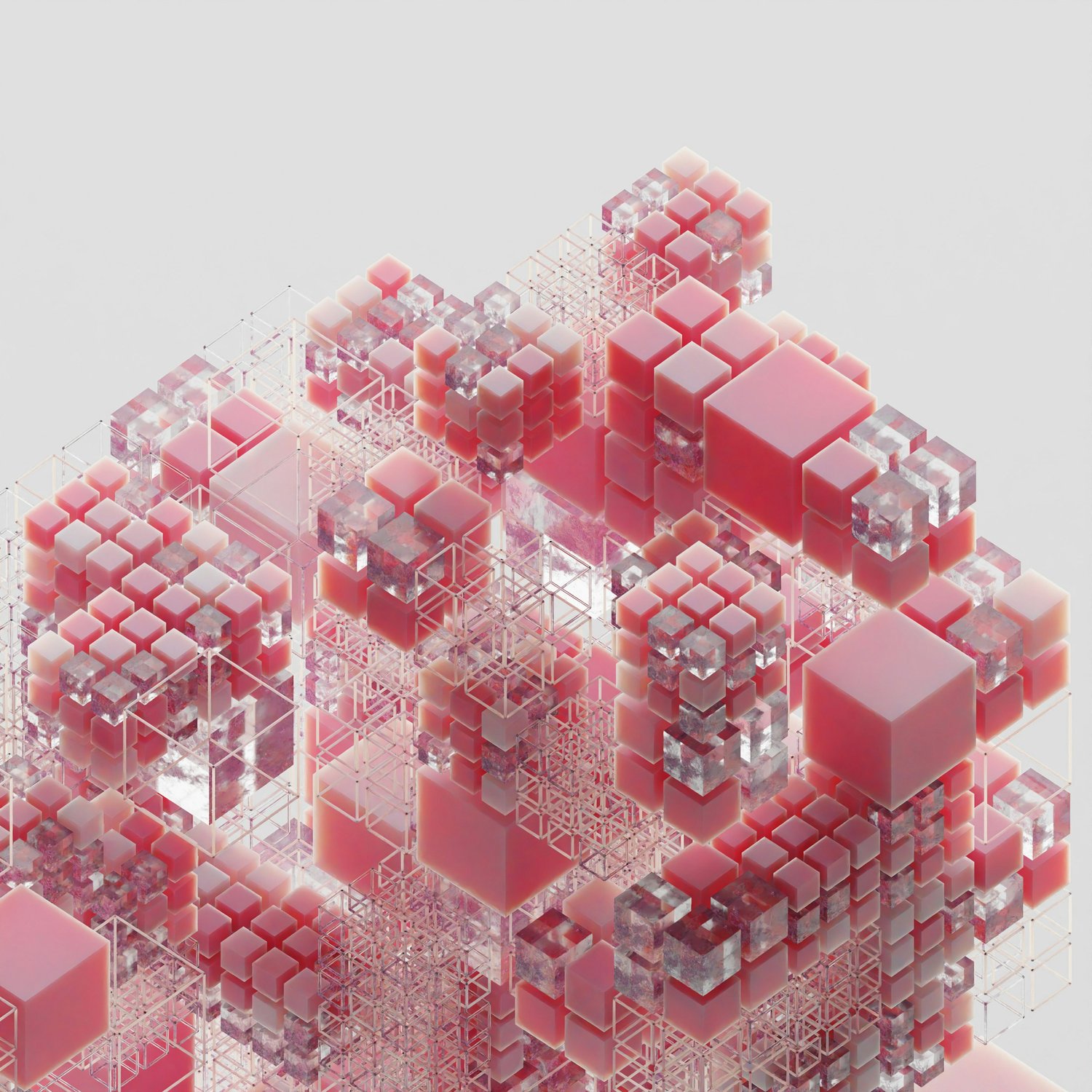 a group of cubes