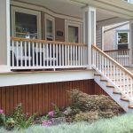 a front porch of a house