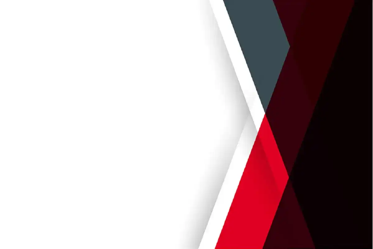 a white background with red and black triangles