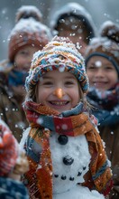 a group of children in a group of clothes