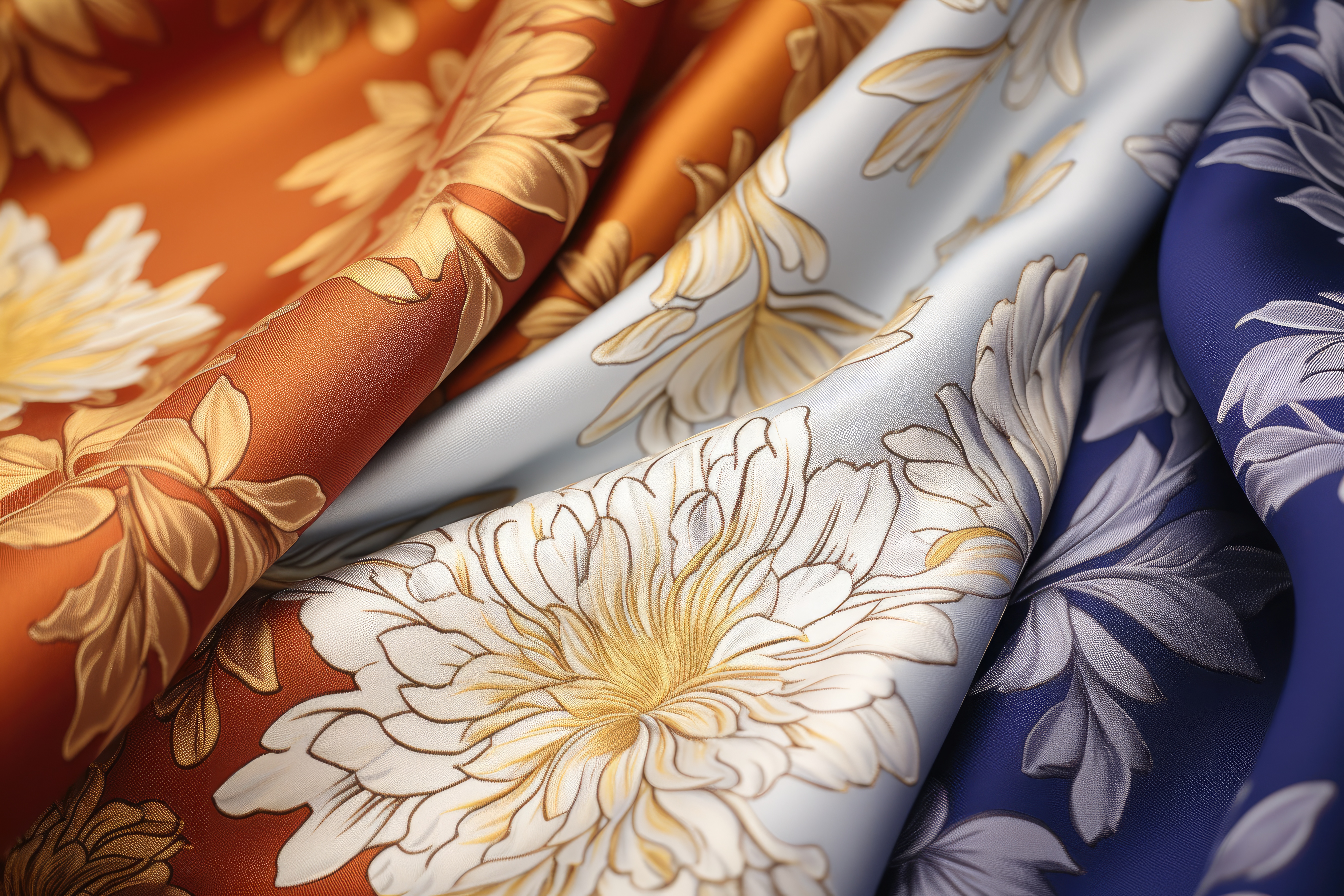 a close up of fabric