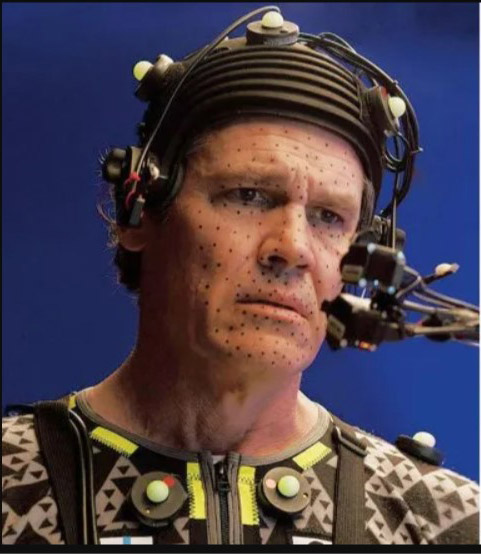a man with a machine on his head