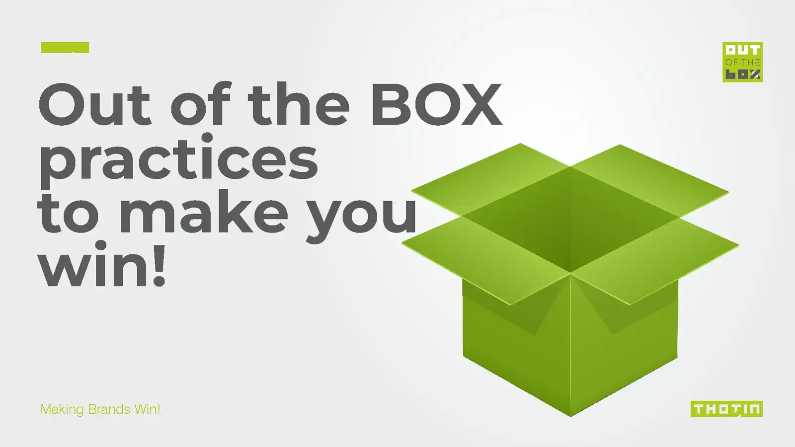 a green box with a white background
