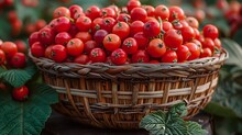 a basket of tomatoes