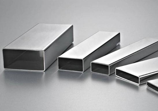several rectangular metal objects
