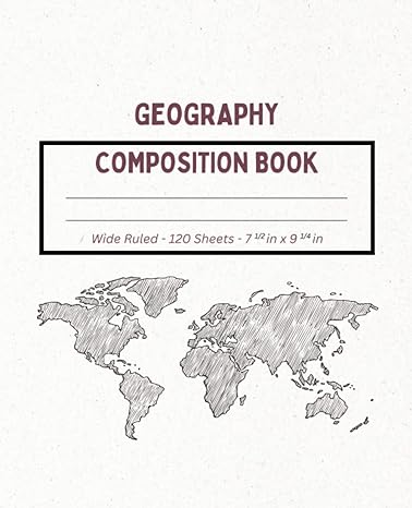 a notebook with a map of the world
