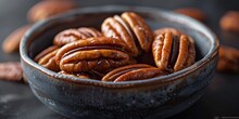 a bowl of pecans