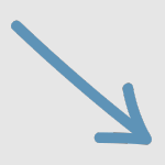 a blue arrow pointing down