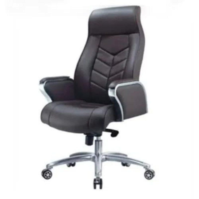 a black office chair with wheels