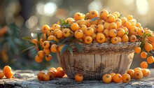 a bowl of orange berries